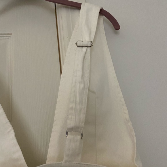 White short overalls - Picture 6 of 9